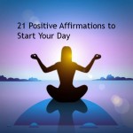 21 positive affirmations image with text